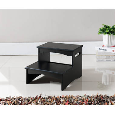 Small black best sale step stool